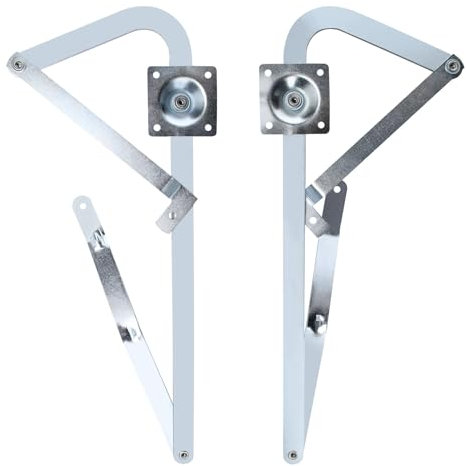 seork 55-2 Attic Ladder Hinge Arms 1 Pair Fits for 2010-Up Werner Mk 5, WU2210, W2208, W2210 Attic Ladder Pull Down System Hardware Kit Counter Balance Arms Hinge Kit