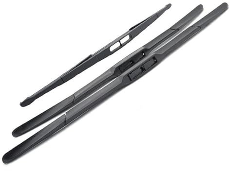 OQRDVVTT Parabrisas Juego De Escobillas Limpiaparabrisas Delanteras Y Traseras para Opel para Corsa C Hatchback 2000-2006 Parabrisas De 20 18 16 Limpiaparabrisas