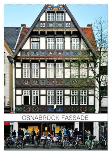 Osnabrück Fassade (Wandkalender 2026 DIN A2 hoch), CALVENDO Monatskalender: Historische Architektur aus Osnabrück/Niedersachsen (CALVENDO Orte)