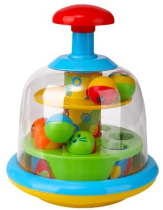 ＡＷＨＡＯ Popping Ball Drop Toy Fun Press and Play Babyspielzeug Popping Spielzeug für 12+ Monate
