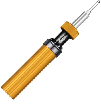 Tournevis dynamométrique ergonomique avec pointe en acier et fonction de fixation bidirectionnelle - Tournevis de couple préréglé réglable
