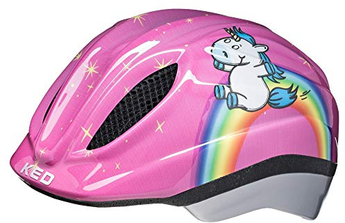 Bike Fashion Bike Fashion Unisex Jugend Einhorn Helm, Rosa, XS