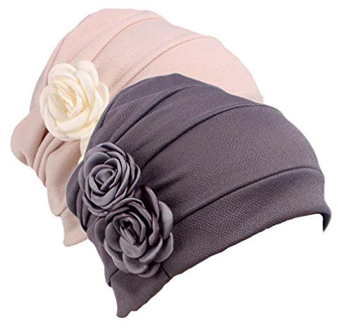 Boboder Frauen Chemo Kappe Soft Nacht Schlaf Turban Headwear Beanie Hut für Krebspatienten