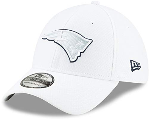 New Era 39Thirty Cap Platinum Sideline New England Patriots
