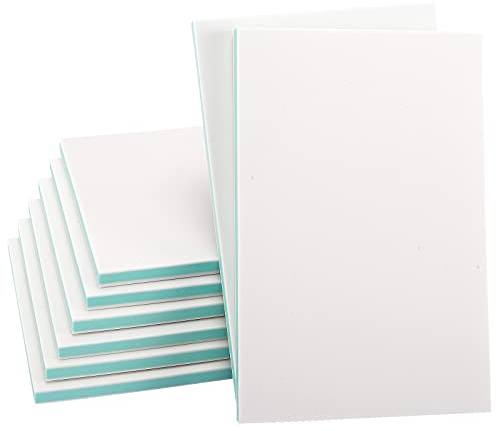 SGHUO 8 Stück 10,2 x 15,2 cm Gummistempel, Schnitzblöcke, Linoleum für Druckherstellung, Linolschnitt, Schnitzwerkzeuge