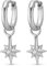 Guido Maria Kretschmer Damen-Creolen Guido Maria Kretschmer 925er Silber 2 Diamant One Size Silber 32012791