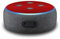2er Set Folie Cover für intelligenten Smart Speaker Lautsprecher Aufkleber Schutzfolie Skin selbstklebend passgenau Klebefolie für Sprachassistent R137 (Nr. 23 Carbon Rot)