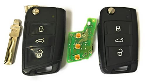 Automobile Locksmith Repair Service Voucher for VW Volkswagen Golf GTI Touran MK7 Polo Tiguan Passat Beetle Bora 3 Button Remote Key Repair Case Replacement