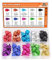 HELIFOUNER 50 Pieces 6-32 Thread Anodized Aluminum Computer Case Thumbscrews, Thumb Screws Assortment Kit for Computer Case/Cover/Power Supply/Hard Drives