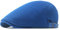 meioro Herren Mesh Schirmmütze, Atmungsaktive Sommer Newsboy Gatsby Barett Cap für Männer und Frauen, Unisex Flache Kappe Driving Schiebermütze Sportmütze Sonnenhut Flat Cap Größe 55cm-60cm (Blau)