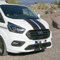 Auto-Motorhauben-Aufkleber, für Ford Transit Tourneo Custom Camper Van, Motorabdeckung, Dekor, Vinyl-Aufkleber, Sportstreifen