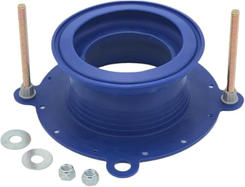 One-N-Done Toilet Repair Kit Toilet Parts Toilet Seal Locking Toilet Screws Toilet Flange Extender Kit Replaces Wax Ring for Toilet T10OND200MB