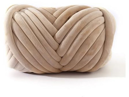 Sperrige Armstricken Wolle 1 kg Super-Samt-Grobgarn, dicker, sperriger Riesenfaden, weiße Tasche for Handstricken, gewebt, DIY, Arm, weich, große Decke, Teppich (Color : 17)