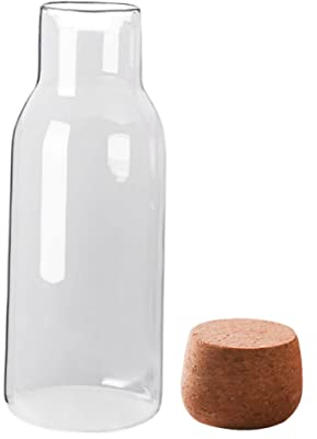 Cabilock Botella De Vidrio Para Agua Fría Termo Chilly Botella Para Jugos Reutilizable