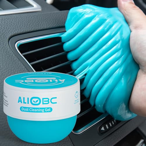 ALIOBC 250g Auto Reinigungsgel für den Innenraum, Auto Reinigung Gel, Reinigungsgel für den Innenraum, Reinigungsgel Universal Staubreiniger, für Auto, Laptop, Drucker, Kameras, Fernbedienung