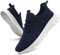 YRLTYO Turnschuhe Damen Schuhe Sportschuhe Laufschuhe Tennisschuhe Sneaker Fitnessschuhe Damenschuhe Atmungsaktiv Wanderschuhe Freizeitschuhe Blau 40