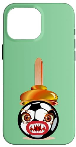Fußball Installateur Pömpel Saugglocke Klempner Hülle für iPhone 16 Pro Max