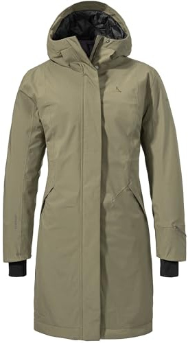 Schöffel Damen Style Gregale Ins Mantel, nutmeg, M