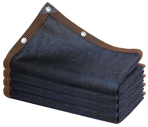 Couverture Feuille Pour Piscine Rectangulaire Couverture En Maille Pour Piscine Creusée Bâche De Protection Pour Piscines Maille De Jardin Bâche D'ombrage Voile D'ombrage Avec Œillets(2x3m/6.6x9.8ft)