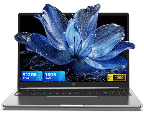 ACEMAGIC - 16 Laptop, 2025 DDR4 16GB, 512GB, Windows 11 SSD, Intel 12 Quad-Core Processor Laptop (up to 3.6GHz), FHD 1920P Display, 1920P Enclosure