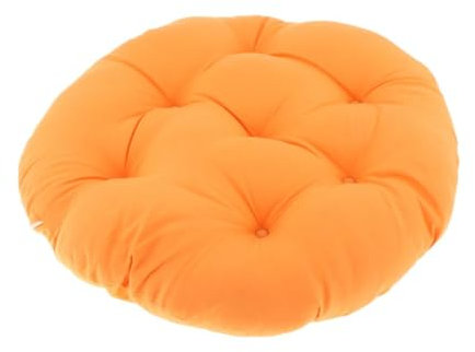 LOVIVER Hanging Stuhl Kissen Gartenstuhl Matte Leicht Bequeme Schwungstuhlkissen im Freien Sitzkissen für Büro, Orange