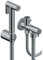 Conjunto Higiénico WC - Grifo Bidet Monomando Empotrado - Ducha Higiénica para Inodoro - Latón Cromado - Flexible Anti-Twist -Soporte y Llave de Escuadra – 3 Años de Garantía Fluvia