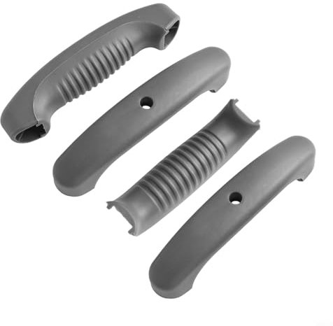 Niceminiwall Mango de parrilla de repuesto para parrillas de carbón Weber, mango ergonómico de plástico para barbacoa con agarre cómodo, agarre de tapa compatible con parrilla de carbón Weber para