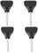 Briny River 4PCS M5x30 Wing Screws for Trimmer Track Saws Compatible with Makita SP6000 DSP601 DSP600 3700B M3700 Replaces 251867-1