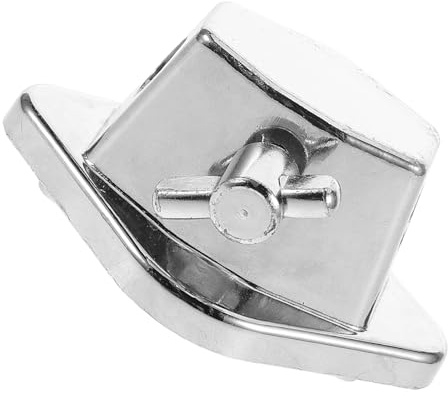 ANDRESLAD Bass Drum Feet Metallhalterung Einstellbarer Schlagzeugständer Ersatzteil für Drum Set Zubehör Robuste Trommelfußhalterung für Floor Tom Vielseitig für Anfänger und Profis