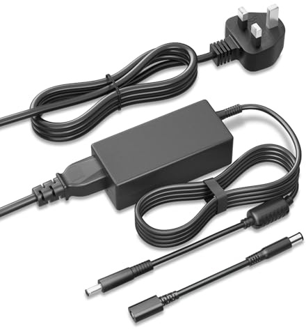 65W 45W Laptop Netzteil Ladegerät Ladekabel AC Adapter für Dell Inspiron 11 13 14 15 17 3000 5000 7000 Serie 3147 7347 7353 3551 3552 5555 5558 5559 Dell Vostro 14 15 3000 5000, 19,5V 3,34A 4,5X3,0 mm
