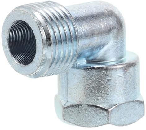 GALPADA Universal Gas Pipe Elbow Connector 1/2 Inch Internal Thread Stove Tube Joint Gas Cooker Fittings for Cooker Pipework