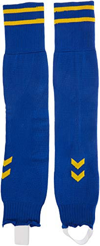 hummel Element Football Sock Footless, True Blau/Sports Gelb, 2