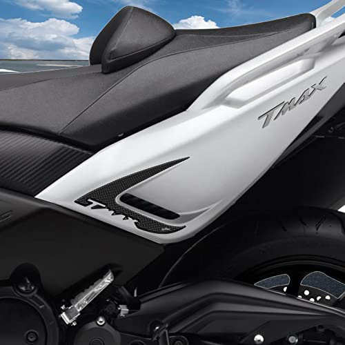 Resin Bike Adhesivos de Moto Compatibles con Yamaha Tmax 530 2012-16. Protección Cola de Boomerang de Choques y Arañazos de Moto. Adhesivo 3D Resinado - Made in Italy