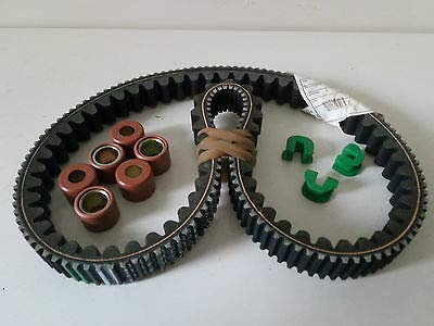 Zahnriemen für Piaggio Beverly 500-500, komplett mit Original-Rollen für Piaggio