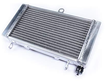 avdb-moto Radiador de Agua compatible con HONDA CB 500 F CBF 500 CB500F PC39 2004-2007, CB500F CB 500 F CBF 2004-2007 Plata Racing de Recambio