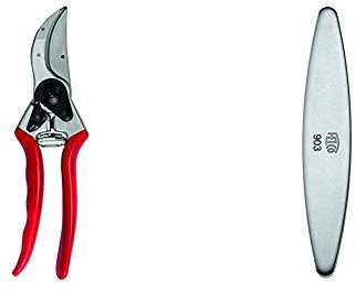 FELCO Model 2 Secateurs (Large) & Model 903 Sharpener (Diamond Steel)
