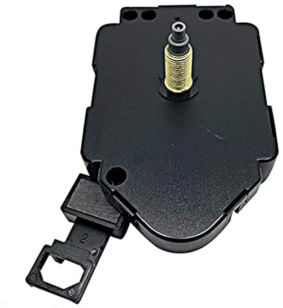 Mecanismo de movimiento de reloj con péndulo de cuarzo alimentado por pilas, 3,6 mm y 5,5 mm, agujeros de mano compatibles con M2188 (mediano, rosca dorada de 11 mm)