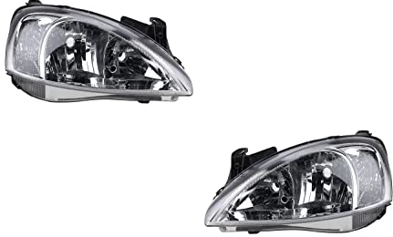 Johns, Scheinwerfer Satz passend für Opel Corsa Scheinwerfer C 09/00-06/03 H7/H7 Set links & rechts