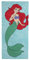 Jay Franco Disney La Petite Sirene Aventure sous-Marine - Serviette de Plage - 71x147 cm - 100% Coton