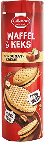 Wikana Waffel & Keks mit Nougatcreme 240 g