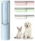 Lilo & Filou - Fusselbürste, Fusselrolle, Kleiderbürste, Selbstreinigend, Wiederverwendbar, Reisegröße, Katzenhaare, Hundehaare, Tierhaarentferner - Saphirblau