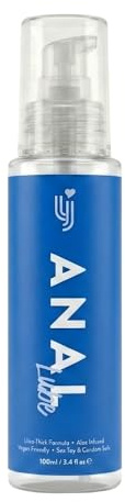 Loving Joy Analgleitmittel 100 ml, Anal Ease Gleitgel, Extra dickes Gleitgel für Sex, Analgleitmittel, Dicke Formel auf Wasserbasis, Gleitmittel & Leckmittel 100 ml (Pack of 1)