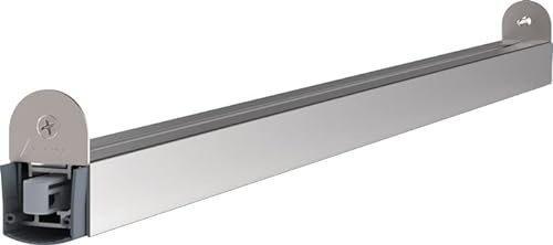WS-Automatik-Sockelleisten mit Dichtung aus weichem Silikon für Holztür, Länge 900 mm