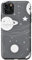 iPhone 11 Pro Max Celestial Space White & Grey Galaxy Case