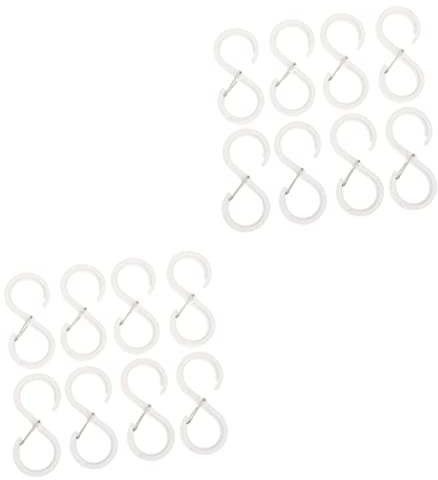 Cabilock 16 Piezas conectar gancho perchas de metal colgador de plantas colgadores de plantas tajín percha de metal manos colgador plantas pesado Perchero ropa páginas