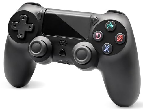 ARCELI Wireless Controller for PS4 -Controller Wireless for PS4/Pro/Slim/PC, Bluetooth Gamepad Joystick with Dual Vibration Touch Panel 3.5mm Audio Jack Six Axis Buttons