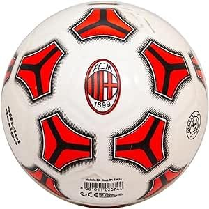 Generico Fußball Tango Hot Play für AC Milan, kompatibel mit Rossoneri Größe 5 PVC offizieller Fußball