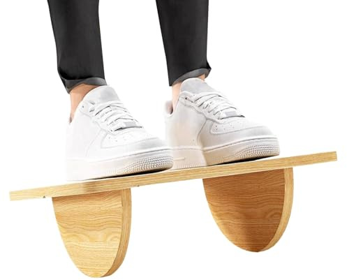 Ergonomic Under Desk Foot Rest Stool – Innovatives Rocking Roller Design für ultimativen Komfort | Vielseitiger Fußballständer für Zuhause, Schule und Arbeit | Verbessert die Körperhaltung und