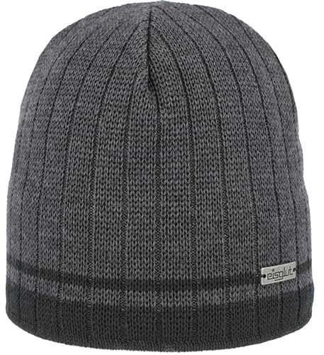 Eisglut Herren Manfredg Wool XL Strickmütze, Grafit, XL EU