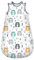 Mosebears Baby Schlafsack für Sommer Frühling, Animal Cartoon waschbare Decke 1.0 tog für Baby, Schlafsack ohne Ärmel(Bär, 12-18 Monate)